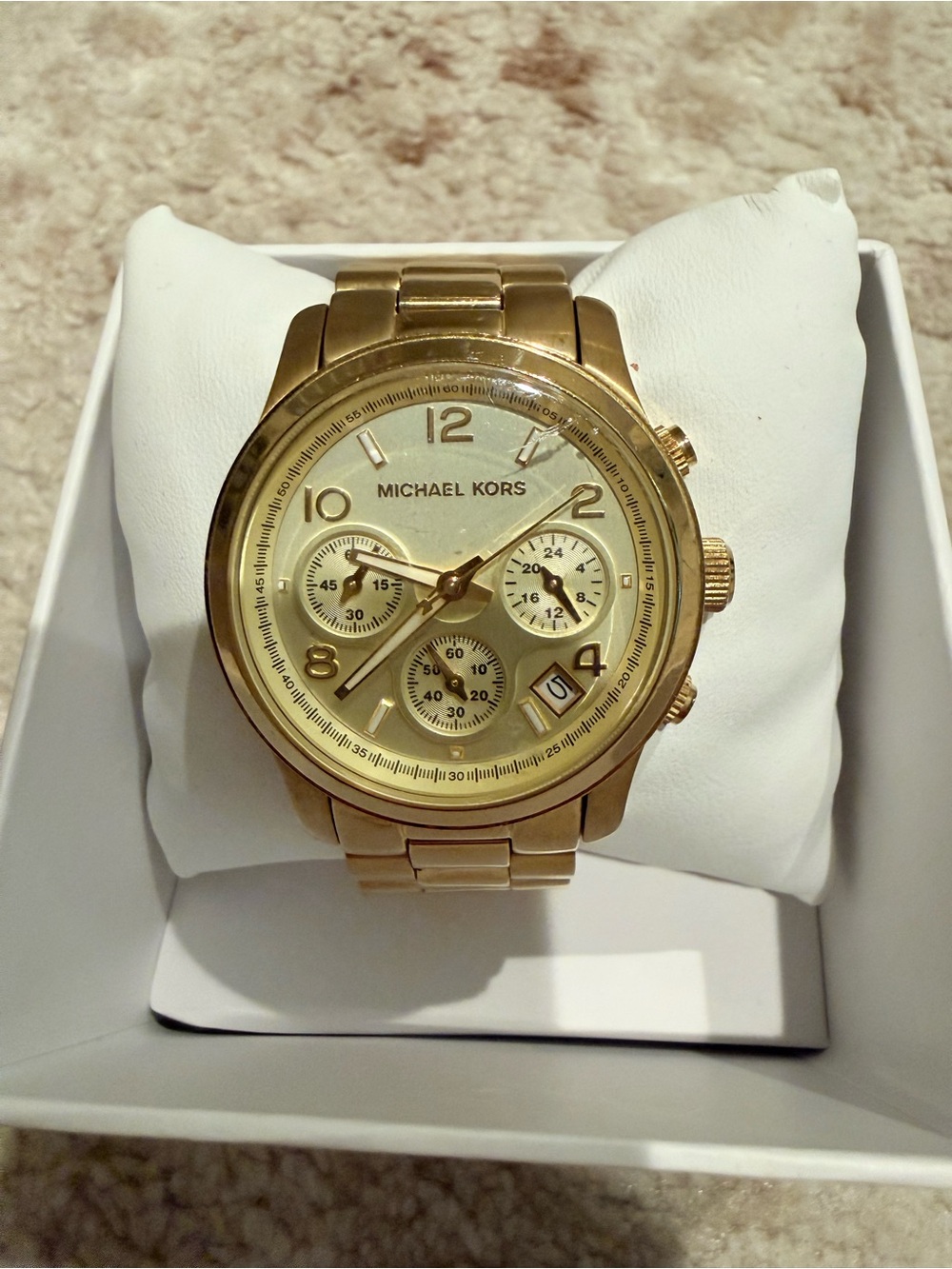 Michael Kors Rose Gold Multi-Function Bracelet Watch